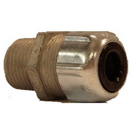 MAKEITHAPPEN 2521 0.5 in. Strain Relief Connector MA570075